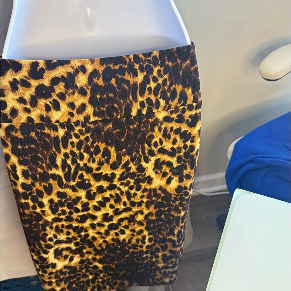 Lularoe Leopard Print Women's Skirt